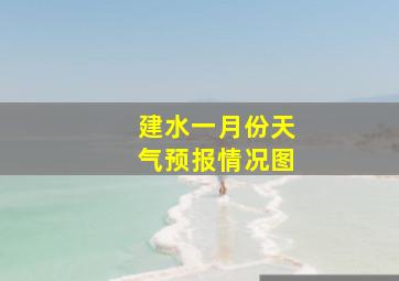 建水一月份天气预报情况图