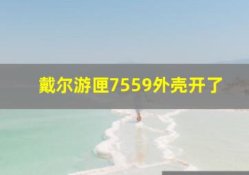 戴尔游匣7559外壳开了