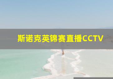 斯诺克英锦赛直播CCTV