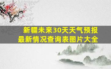 新疆未来30天天气预报最新情况查询表图片大全