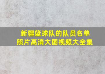 新疆篮球队的队员名单照片高清大图视频大全集