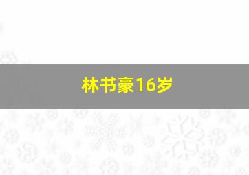 林书豪16岁