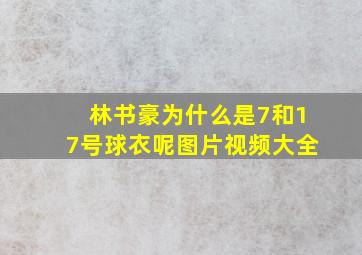 林书豪为什么是7和17号球衣呢图片视频大全