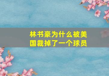 林书豪为什么被美国裁掉了一个球员