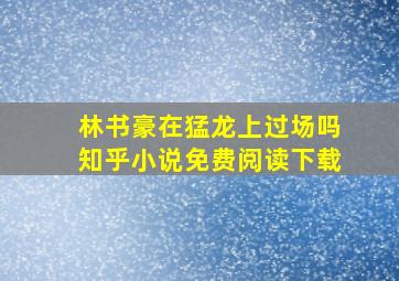 林书豪在猛龙上过场吗知乎小说免费阅读下载