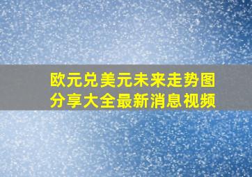 欧元兑美元未来走势图分享大全最新消息视频