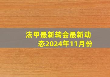 法甲最新转会最新动态2024年11月份