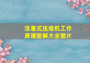 活塞式压缩机工作原理图解大全图片