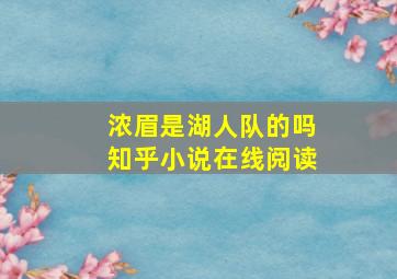 浓眉是湖人队的吗知乎小说在线阅读