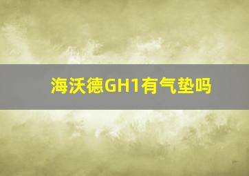 海沃德GH1有气垫吗