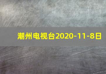 潮州电视台2020-11-8日