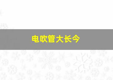 电吹管大长今