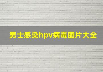 男士感染hpv病毒图片大全