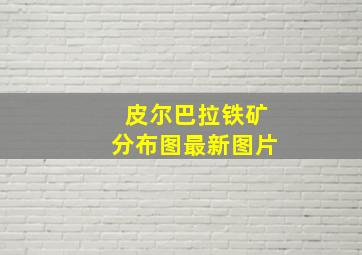 皮尔巴拉铁矿分布图最新图片