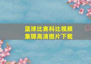 篮球比赛科比视频集锦高清图片下载