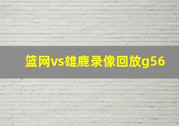 篮网vs雄鹿录像回放g56