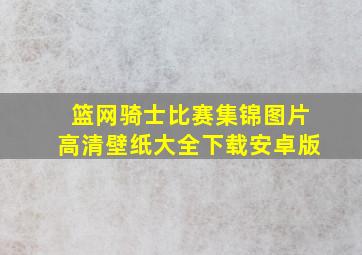 篮网骑士比赛集锦图片高清壁纸大全下载安卓版