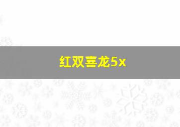 红双喜龙5x