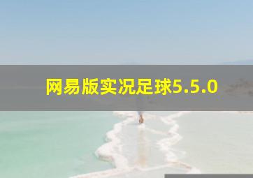 网易版实况足球5.5.0