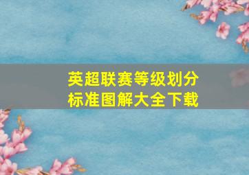 英超联赛等级划分标准图解大全下载