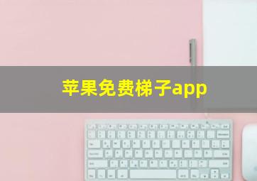 苹果免费梯子app