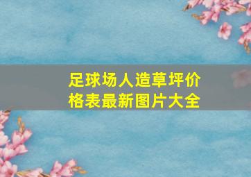 足球场人造草坪价格表最新图片大全