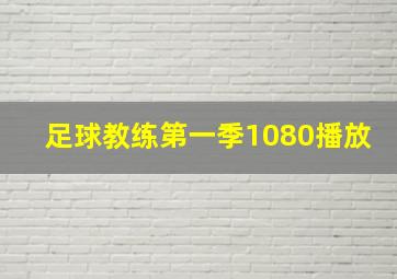 足球教练第一季1080播放