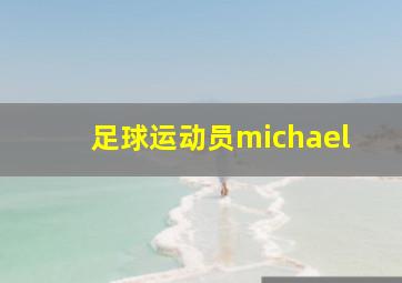 足球运动员michael