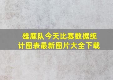 雄鹿队今天比赛数据统计图表最新图片大全下载