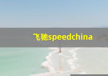 飞驰speedchina