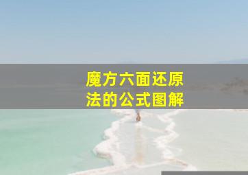 魔方六面还原法的公式图解