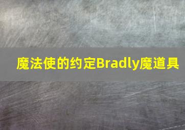 魔法使的约定Bradly魔道具